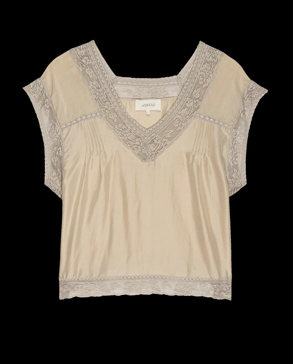 The Great. Tops | The Fortune Top. Nude - Women