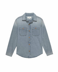 The Great. Tops | The Harbor Shirt. Asphalt Wash - Women