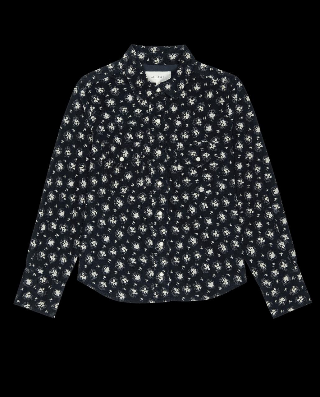 The Great. Tops | The Howdy Top. Cord Night Lily - Women