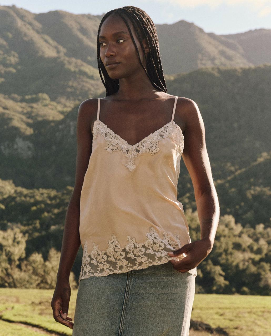 The Great. Tops | The Legacy Top. Nude - Women