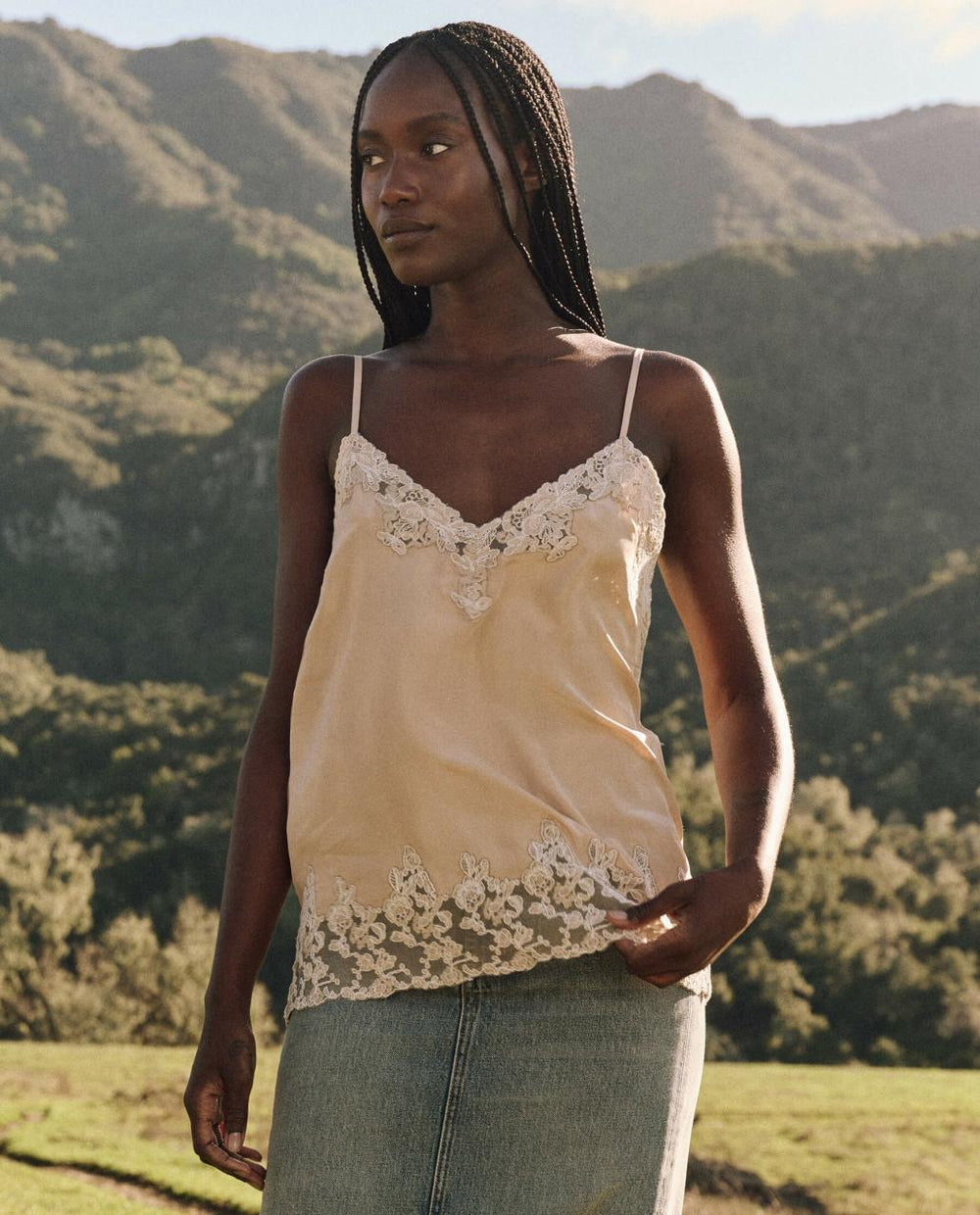 The Great. Tops | The Legacy Top. Nude - Women