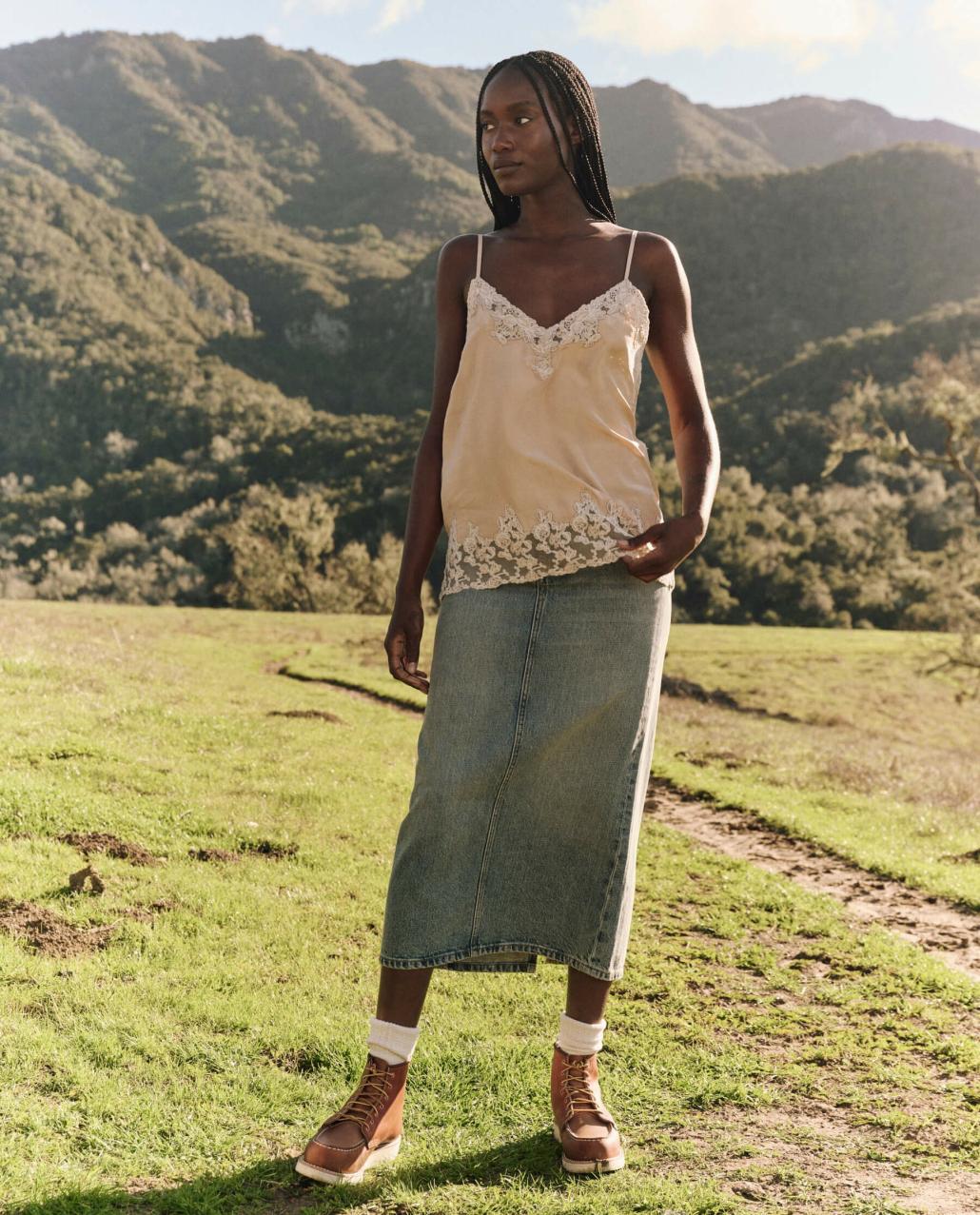 The Great. Tops | The Legacy Top. Nude - Women