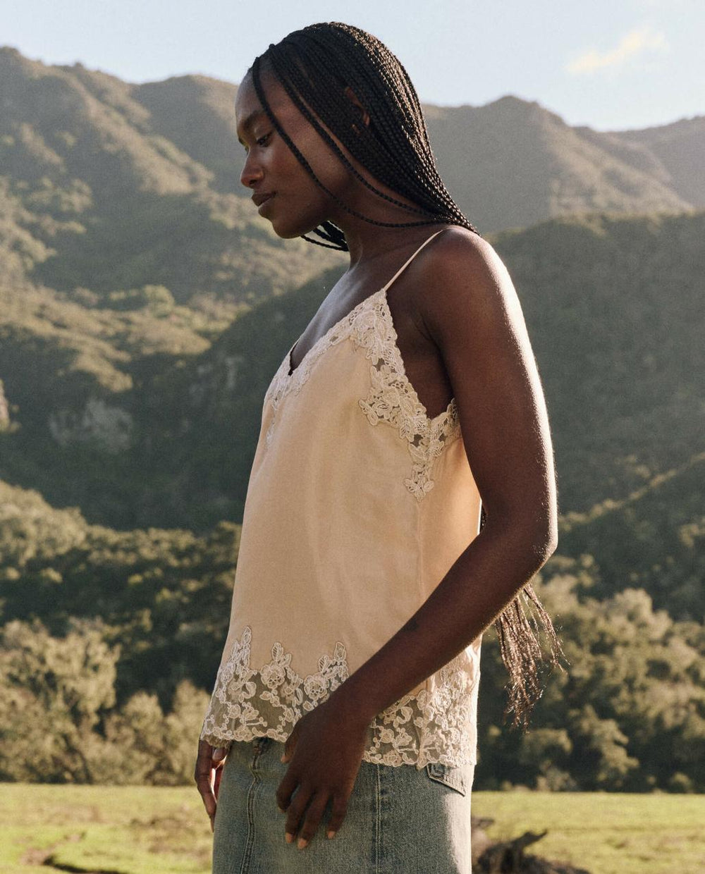 The Great. Tops | The Legacy Top. Nude - Women