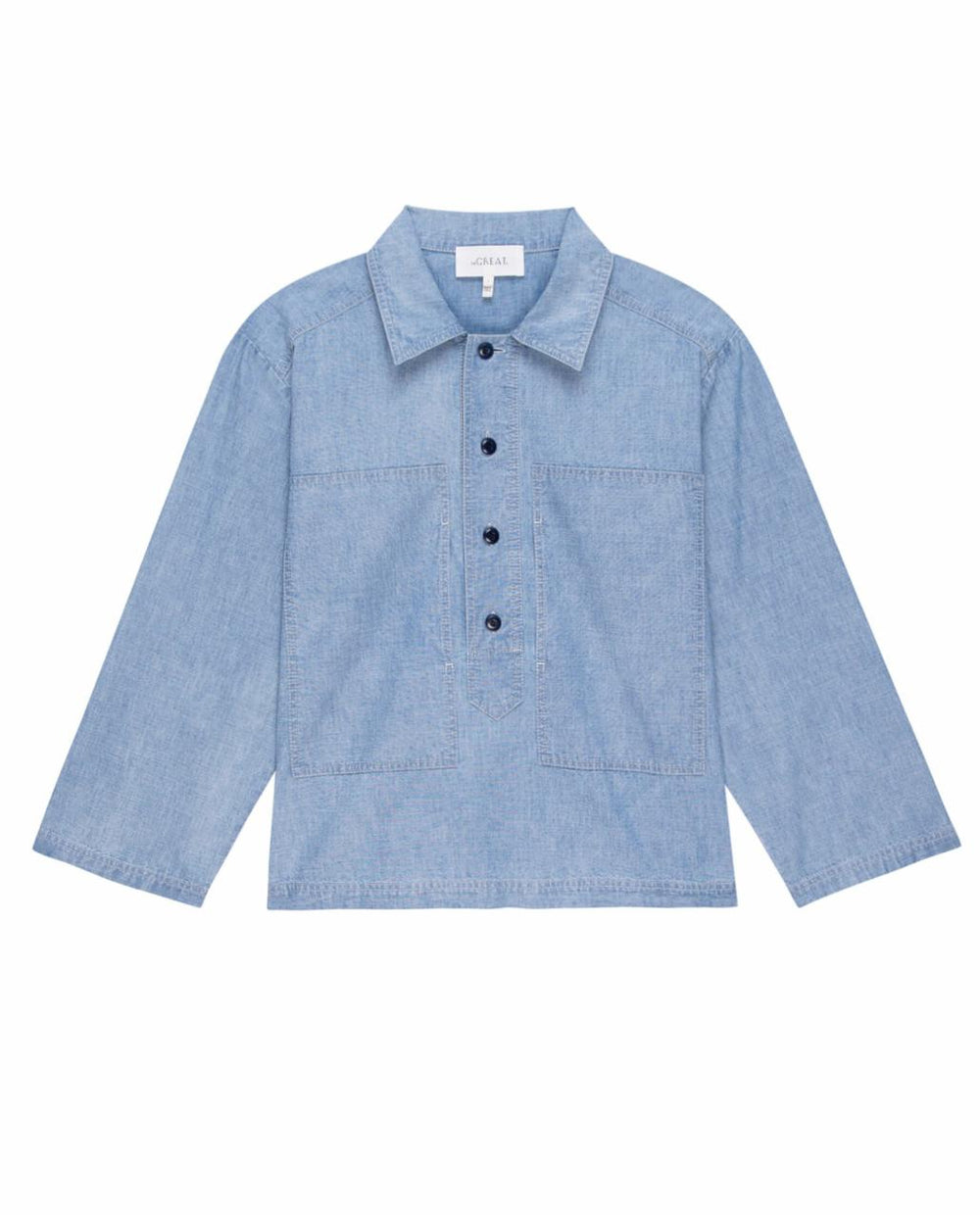 The Great. Tops | The Railway Shirt. Boiler Wash - Women