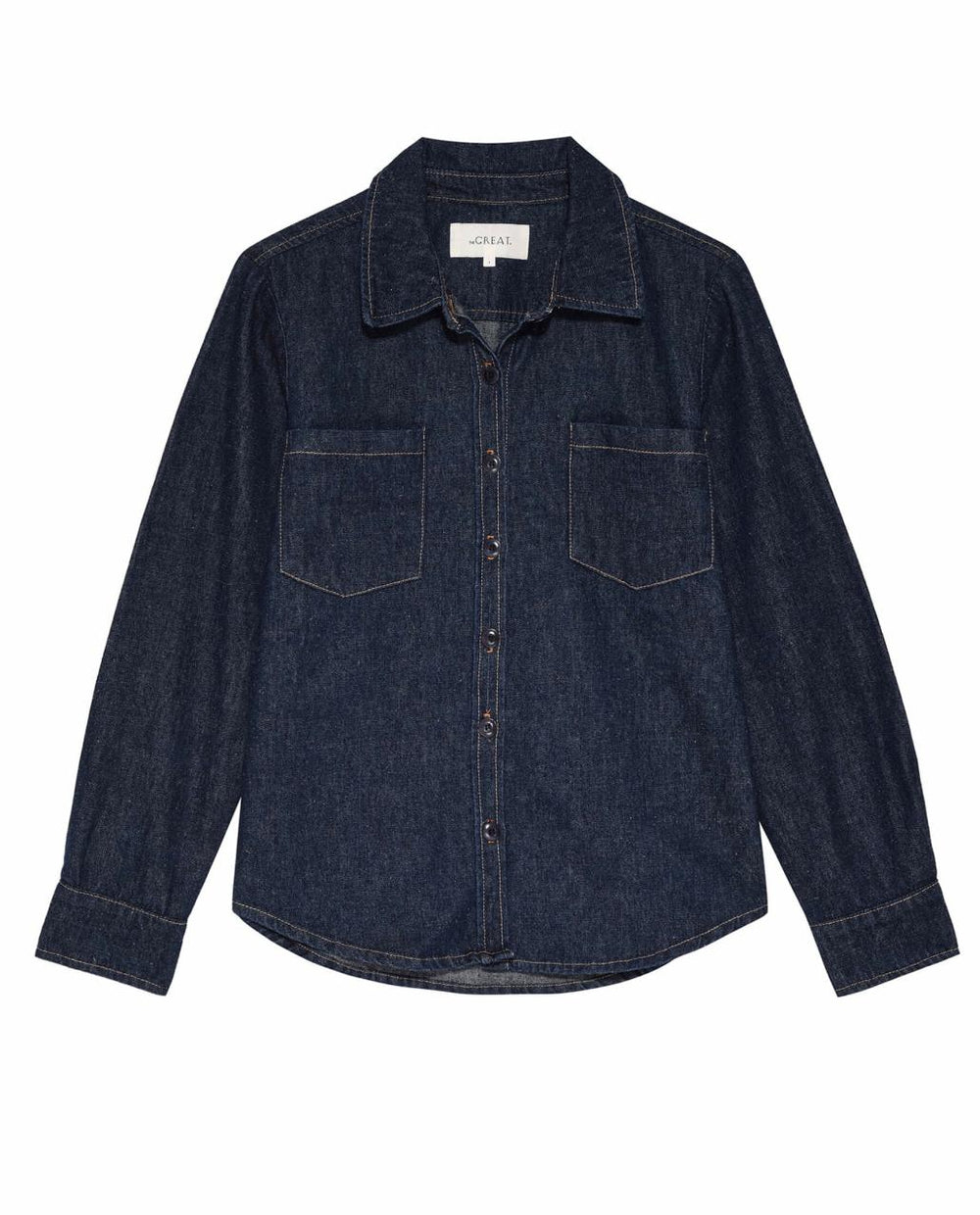The Great. Tops | The Scouting Shirt. Rinse Wash - Women