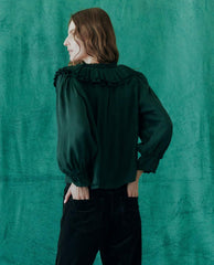 The Great. Tops | The Symphony Top. Winter Pine - Women