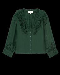 The Great. Tops | The Symphony Top. Winter Pine - Women