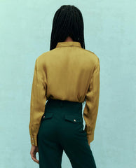 The Great. Tops | The Theater Top. Gold Leaf - Women